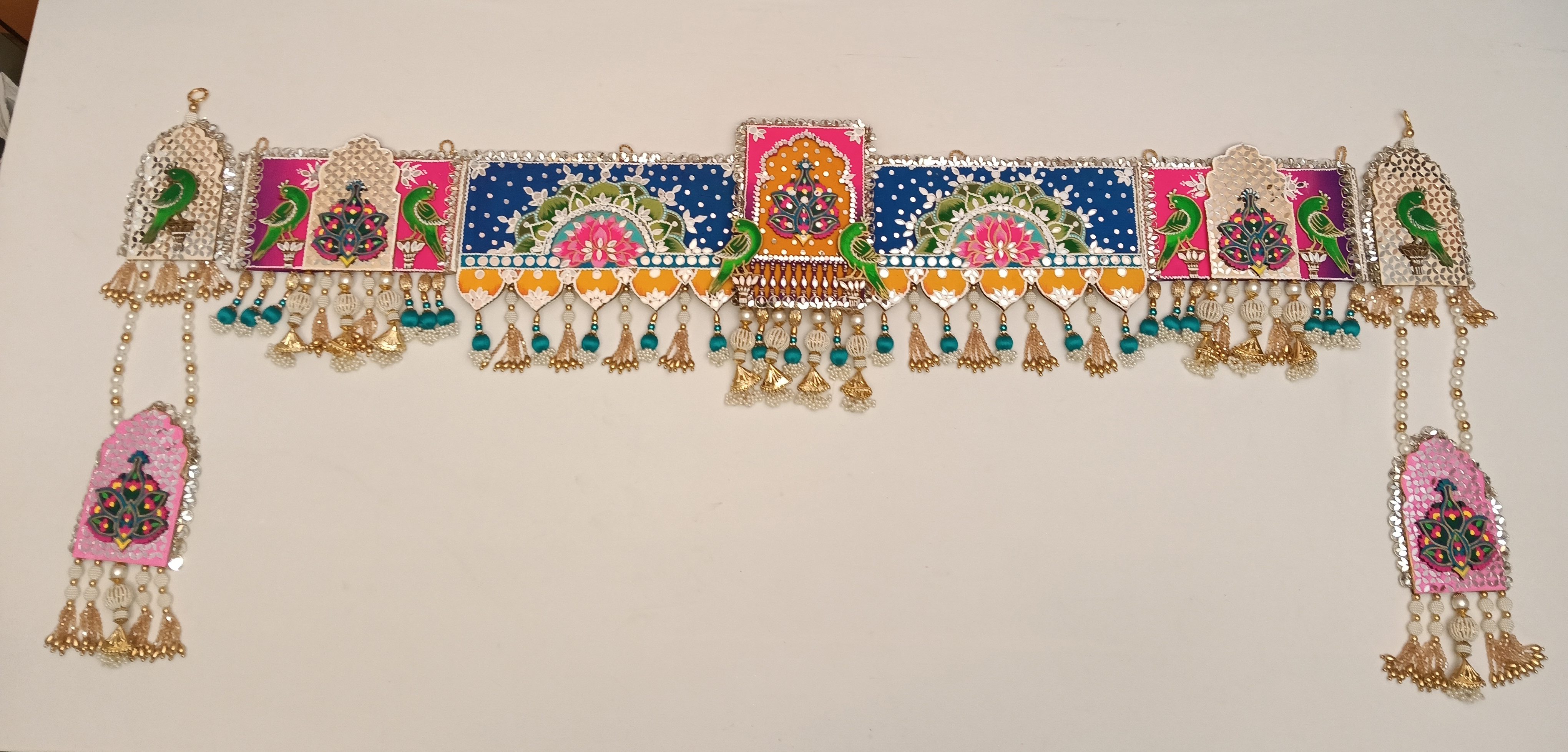 Colourful Multi-Panel Toran